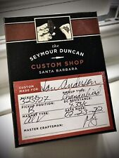 Seymour Duncan, Custom Shop, Thunderbird Bass bridge pickup, Handwound by MJ
