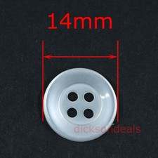 Shirt Buttons Pearl White 4