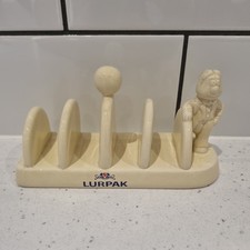 Vintage Lurpak Toast Rack With Douglas - Ceramic