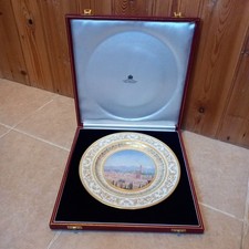 RARE CASED, 'ASPREY' WINSTON CHURCHILL 'MARRAKECH' LIMOGES COLLECTORS PLATE