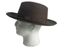 Olney Trilby Fedora Brown Felt