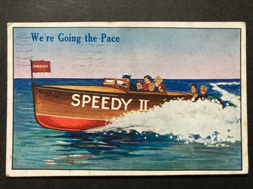 Going the pace - we're,
