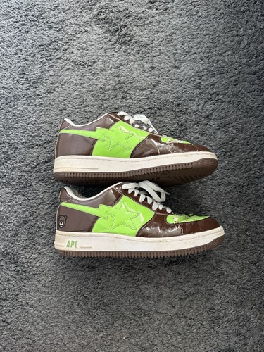 Bathing ape bapesta brown - ape,