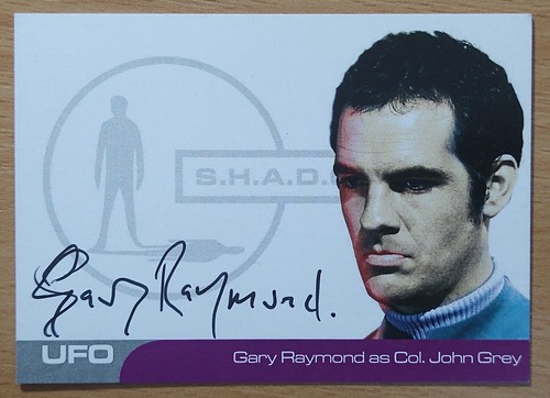 Ufo series autograph - 2, card