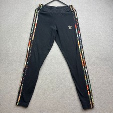 ADIDAS FARM RIO Leggins Women UK 10 Jardim Agharta Floral Boho Originals Trefoil