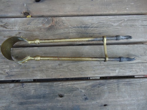 Vintage antique solid brass - solid,