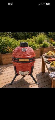Kamado mini ceramic - mini, charcoal