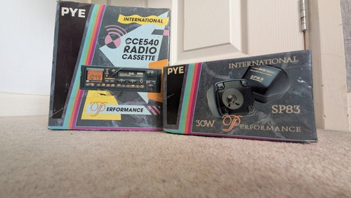 Vintage pye car radio cassette - vintage,
