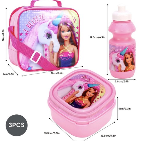 Barbie unicorn lunch bag - lunch,