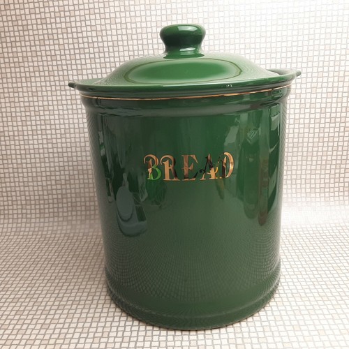 Large vintage green - vintage, bin