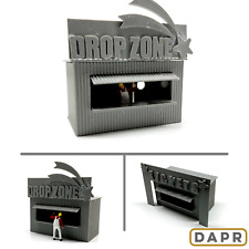 DAPR-OO Gauge Model Railway Scenery Kit-Fairground Carnival Ticket Office Stall