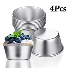 4Pcs Carbon Steel Pudding