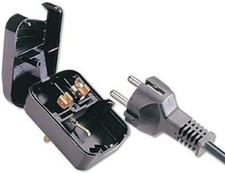 SCHUKO EURO TO UK MAINS POWER