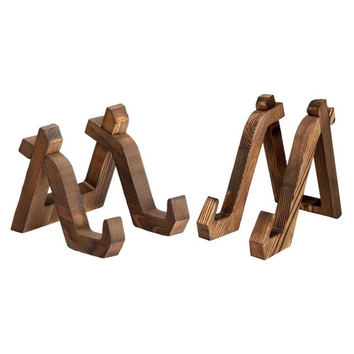 Wooden plate holder - dish, photo