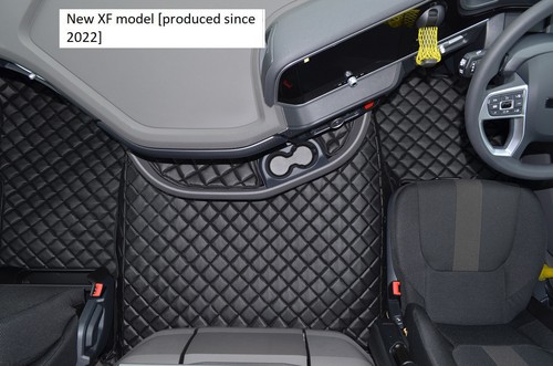 Black truck floor - mat, set