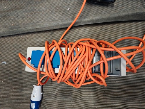 Camping 240v hook - hook, up