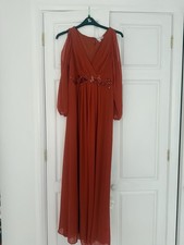 Burnt Orange Bridesmaid Or