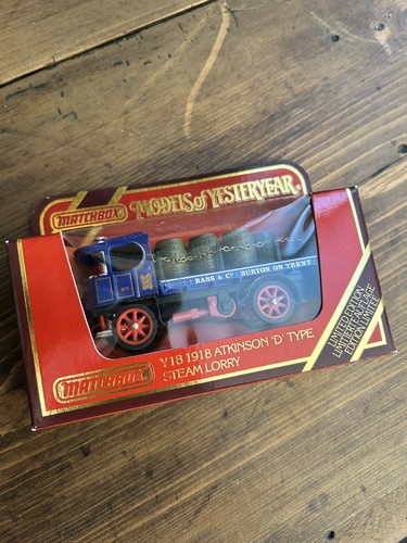Y18 matchbox 1918 atkinson - matchbox,