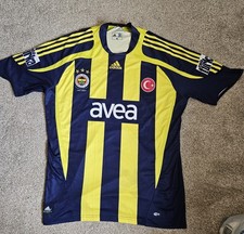 Fenerbahçe 2007/08 Home Shirt, Adidas, Size Mens XL