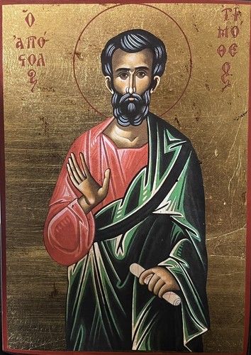 Saint timothy the apostle - apostle, icon