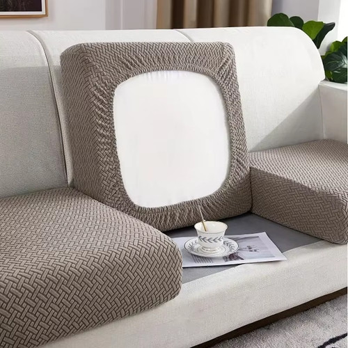 Thick jacquard sofa seat cover - sofa,