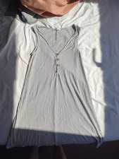 White summer dress with Black