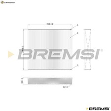INTERIOR AIR FILTER FC0078C