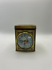 Roger Lascelles "The story of Alice" in wonderland and Humpty Dumpty Tin Clock