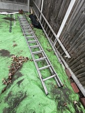 Youngman Aluminium 12ft Ladder with 12ft Extension Ladder