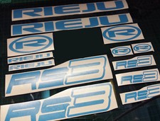 Rieju RS3  CUSTOM Decals/Stickers ALL COLOURS AVAILABLE  matrix, rs 3 rs2 50 125