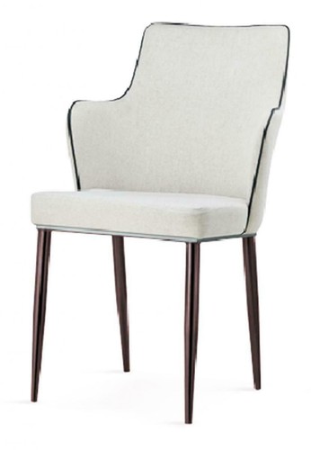 Two dining table chairs white - chairs,