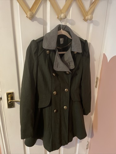 George khaki green wool - green,