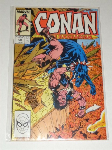 Conan the barbarian 216 - barbarian, #216