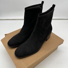 Will's Vegan Store Women's Slip On Booties In Black Size UK 8 BRAND NEW