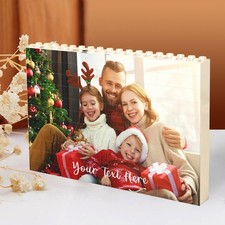 Personalised Photo Building Block Jigsaw Photo Puzzle Birthday Christmas Gift