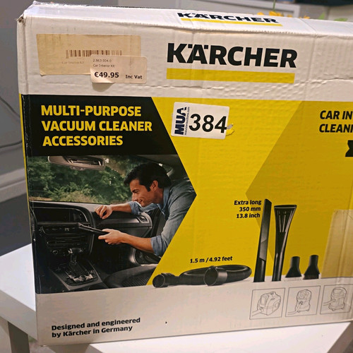 Kärcher car interior cleaning - car,