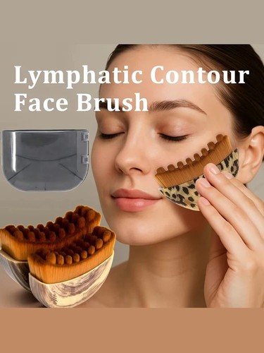 Lymphatic contour face - face, brush