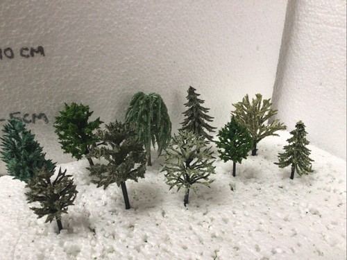 Scale set of 10 - set, trees