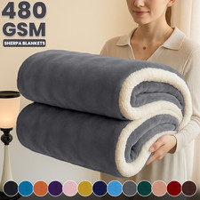 Large Faux Fur Warm Fleece