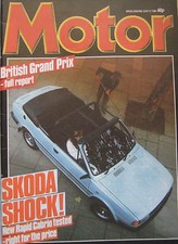 Motor 27 July 1985 featuring