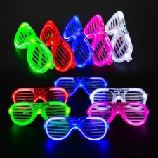 12 Frame LED Flashing Glasses