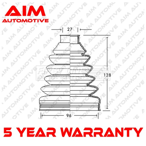 Joint boot set front inner - front,