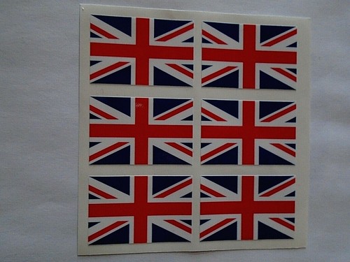 Union jack stickers 50mm - 6,