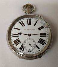 Military Pocket Watch With