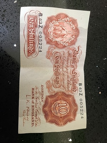 Obrien 1955 ten shillings - l.k.obrien,