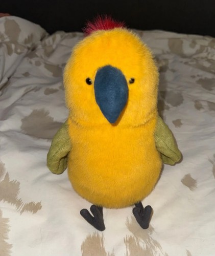 Jellycat budgeby parrot teddy - jellycat,