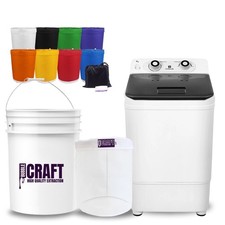 5 Gal Bubble hash bagsICE-O-lator 50L Bubbleator Washing Machine extract kit
