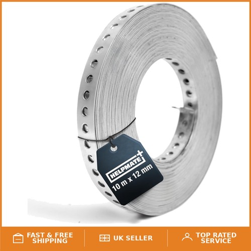 Flexible 10m perforated strip - perforated,