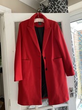 Women's Red Coat Size 8