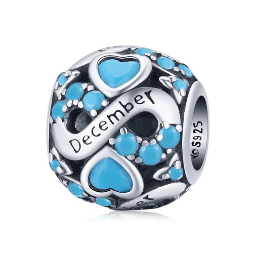 December birthstone infinity
